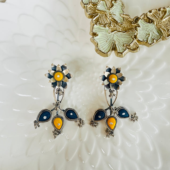 Chandrika Silver Earrings