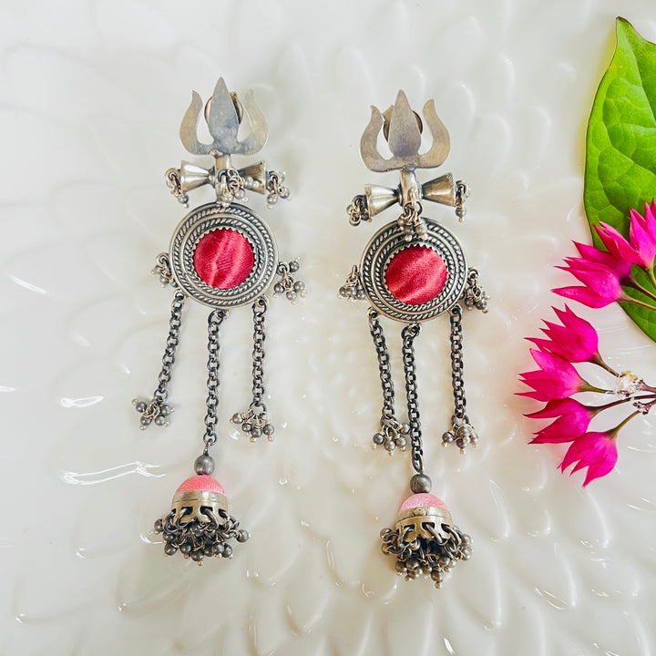Kesar Silver Earrings