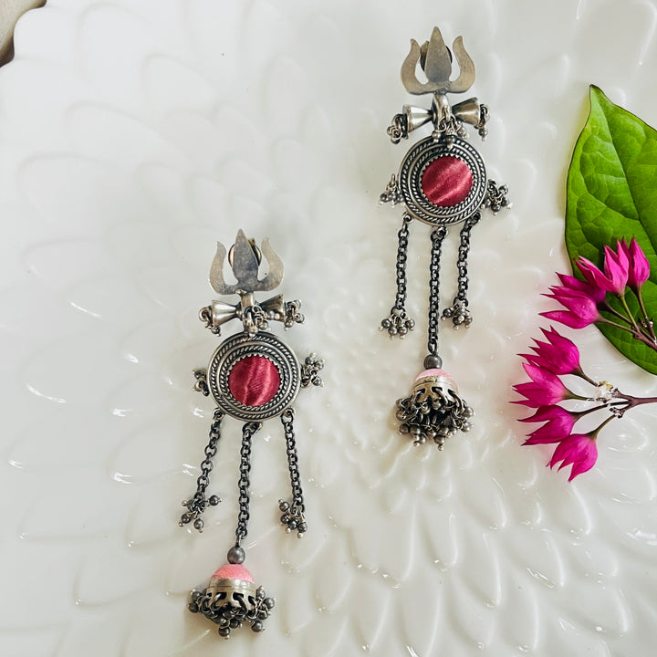 Kesar Silver Earrings