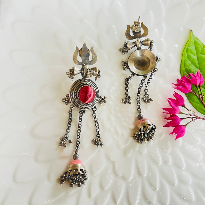 Kesar Silver Earrings