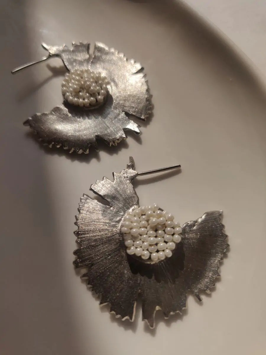 Love Silver Earrings