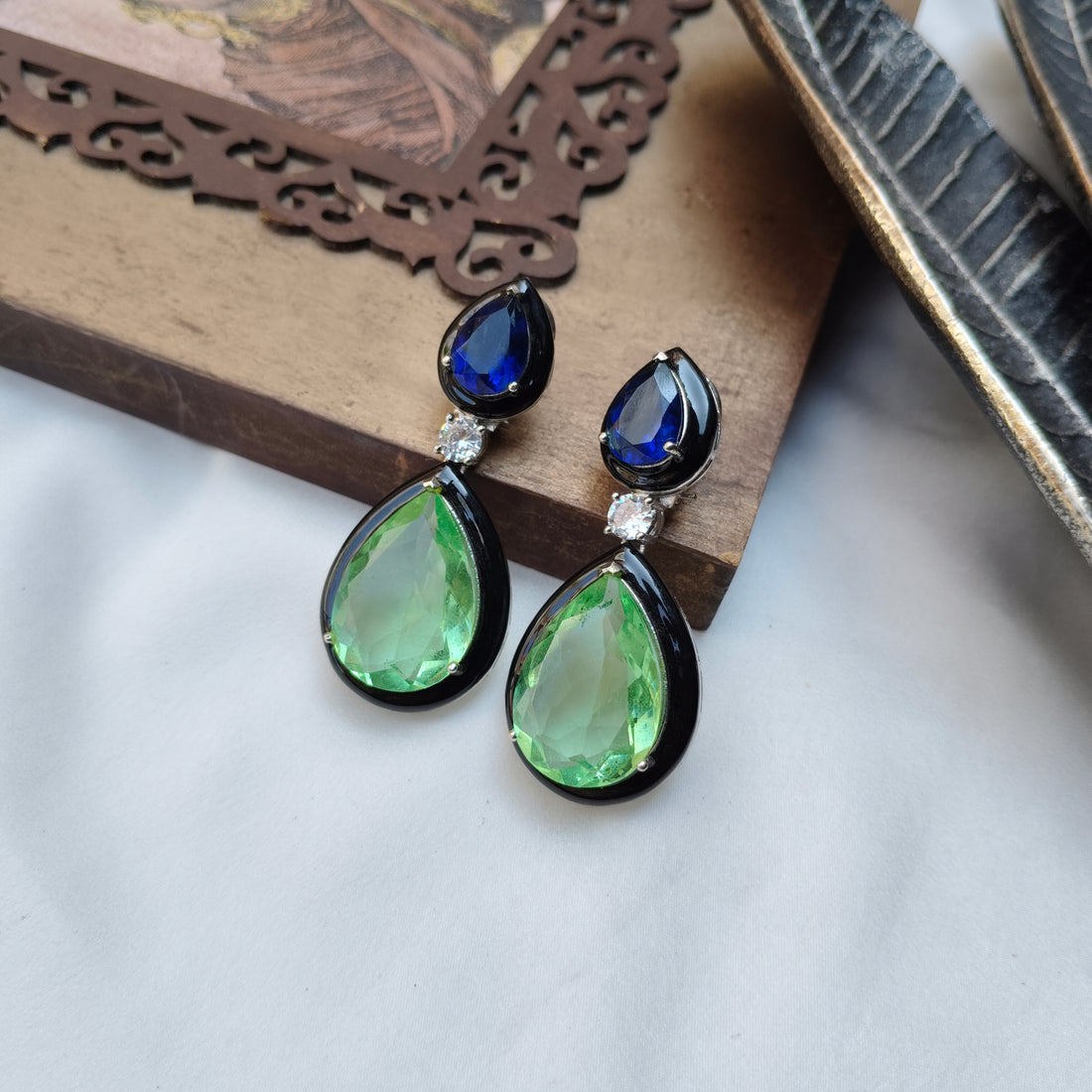 Sapphire Serenade Earrings