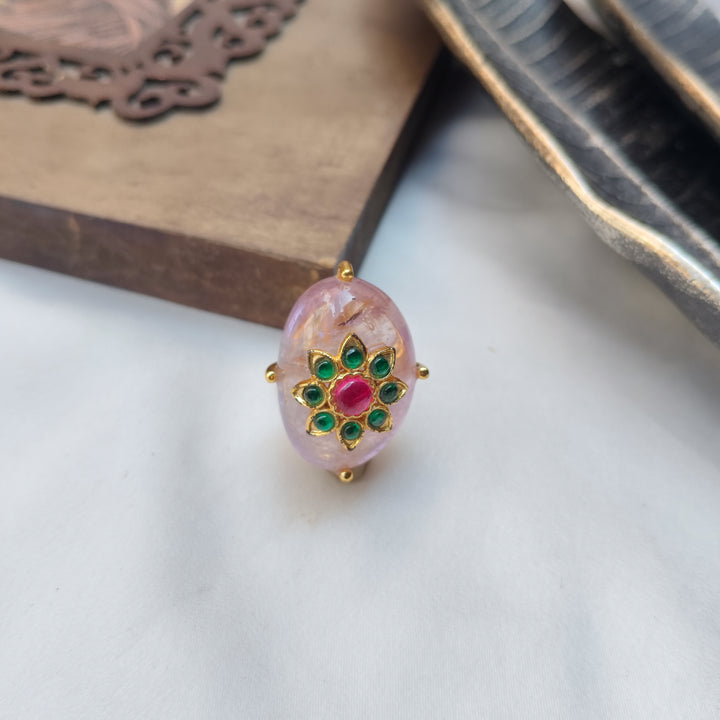 Gemstone Bloom Ring