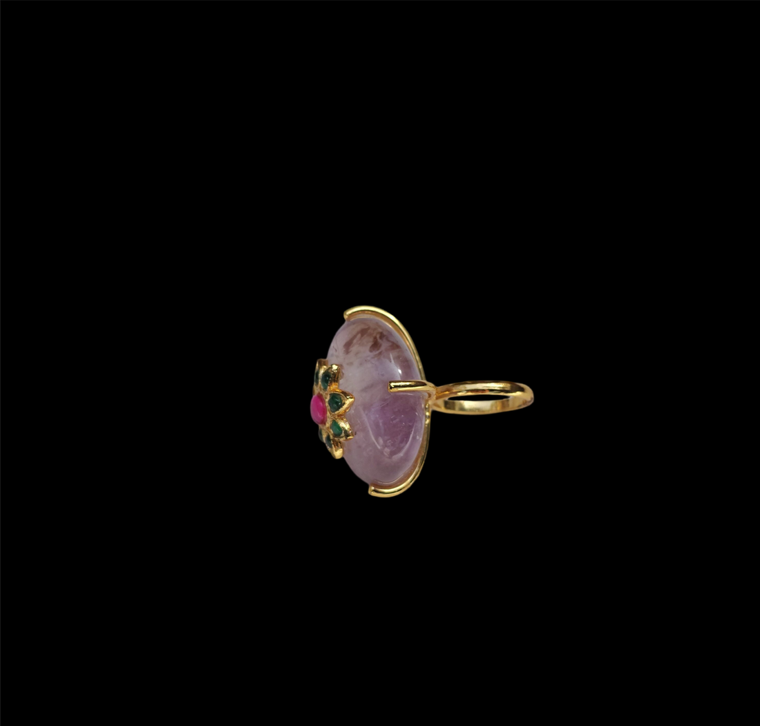 Gemstone Bloom Ring