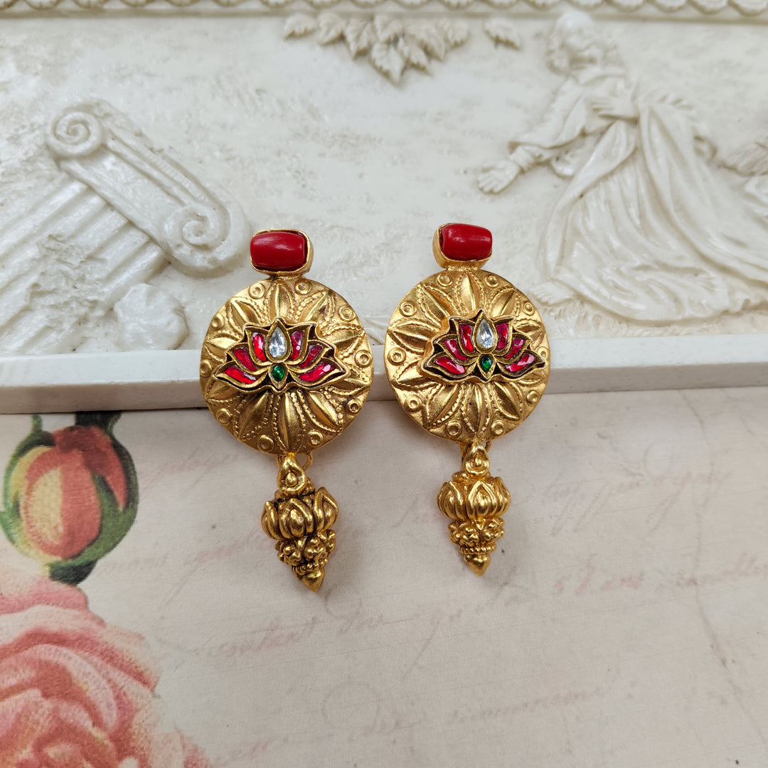 Lotus Glow Earrings