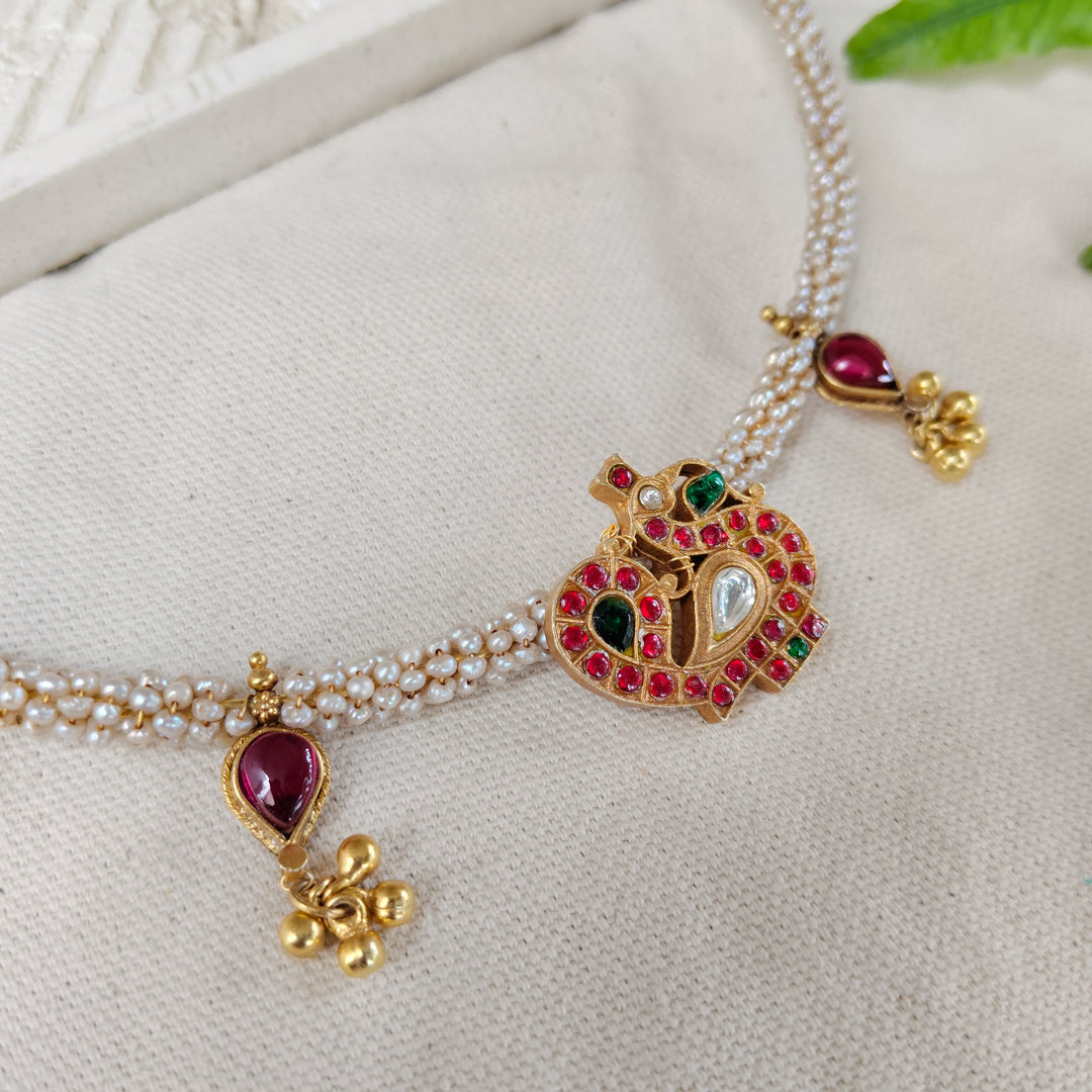 Kundan Kamalam Necklace