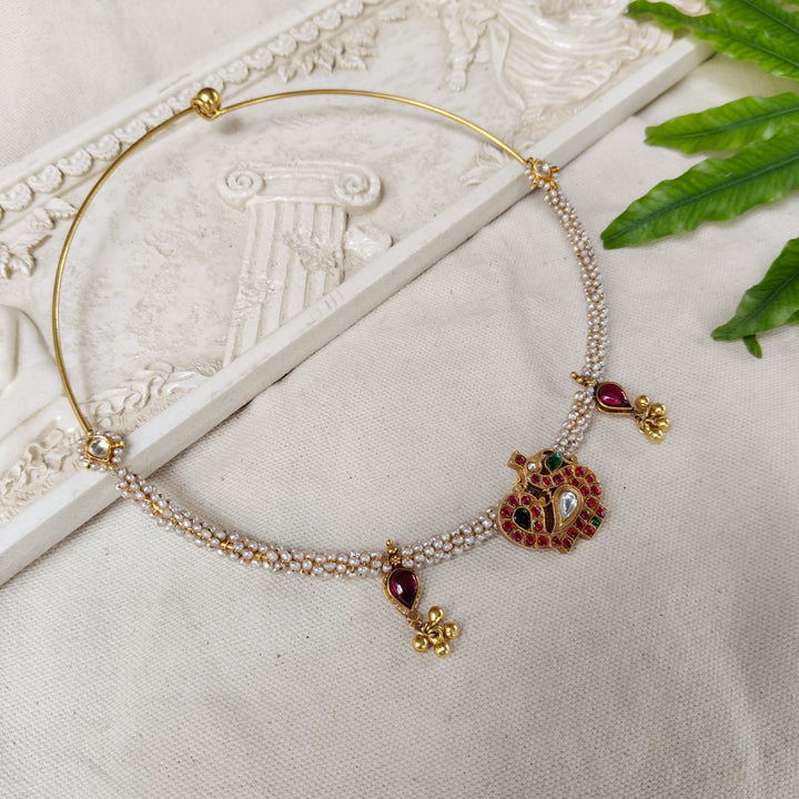 Kundan Kamalam Necklace