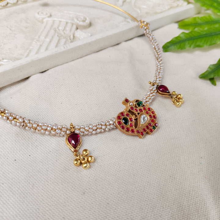 Kundan Kamalam Necklace