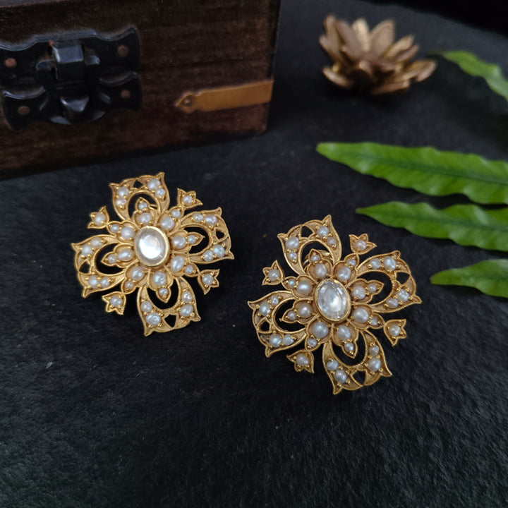 Heirloom Petal Studs