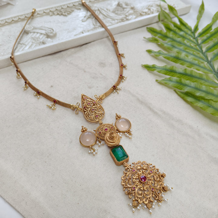 Veda Naga Silver Necklace