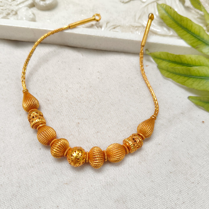 Silver Beaded Necklace