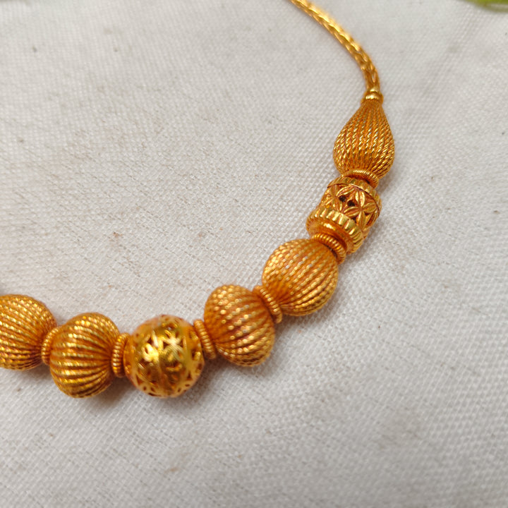 Silver Beaded Necklace