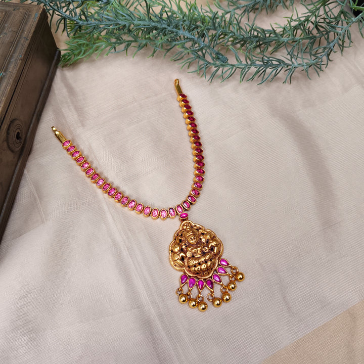Lakshmi Silver Necklace