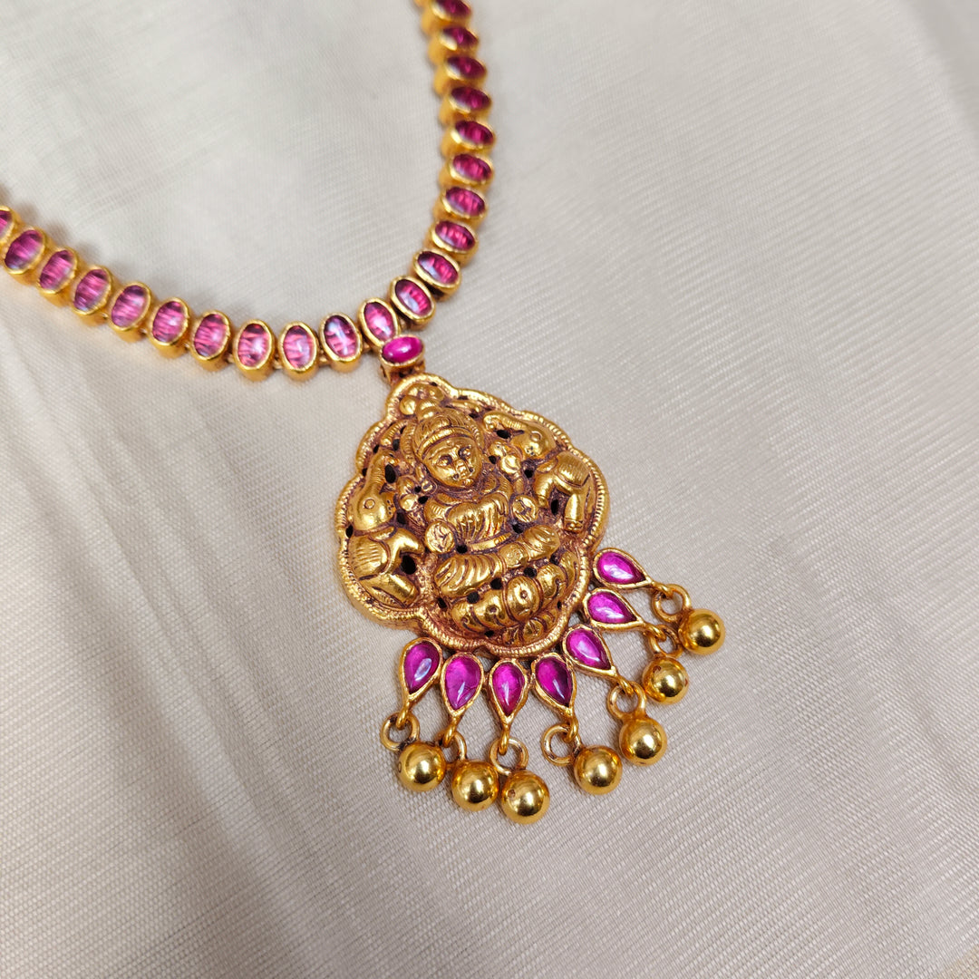 Lakshmi Silver Necklace