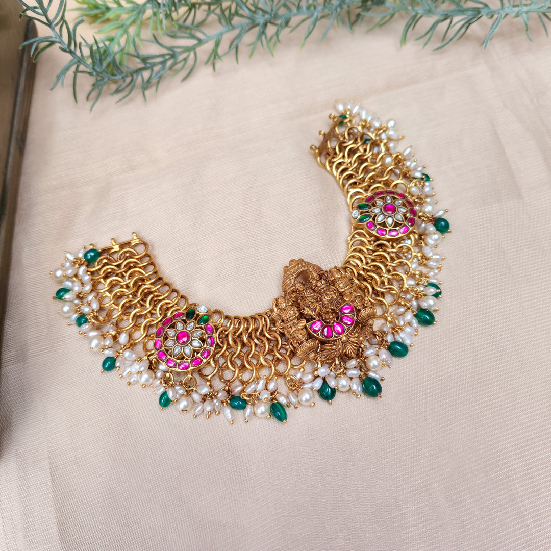 Ratna Jyothi Silver Necklace