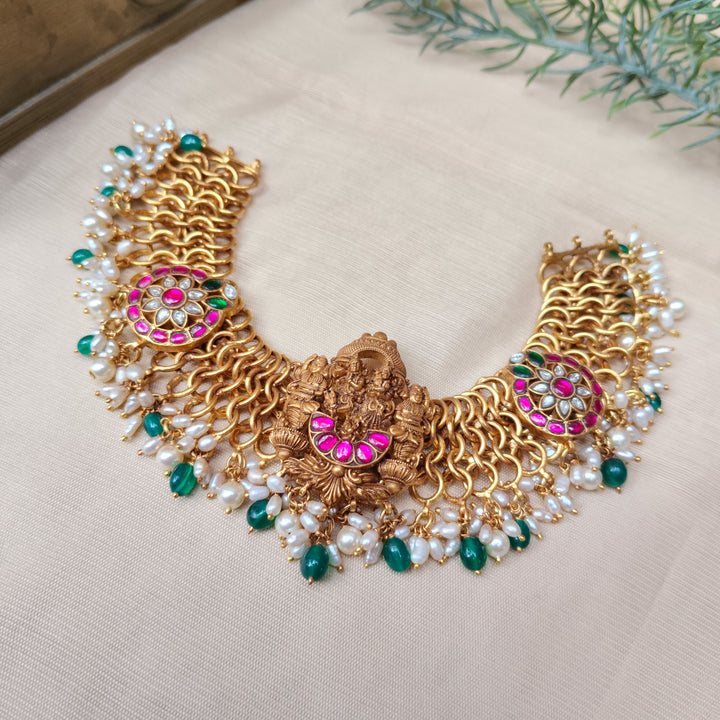 Ratna Jyothi Silver Necklace