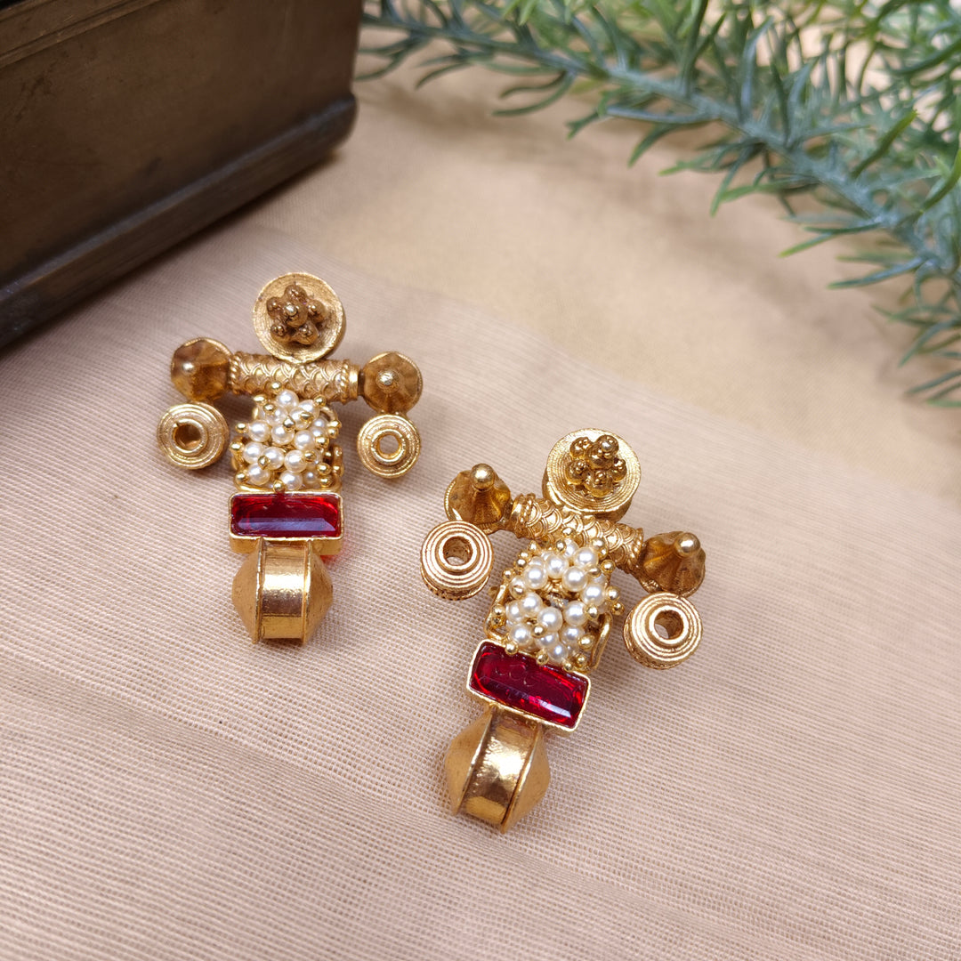 Samyukta Silver Earrings