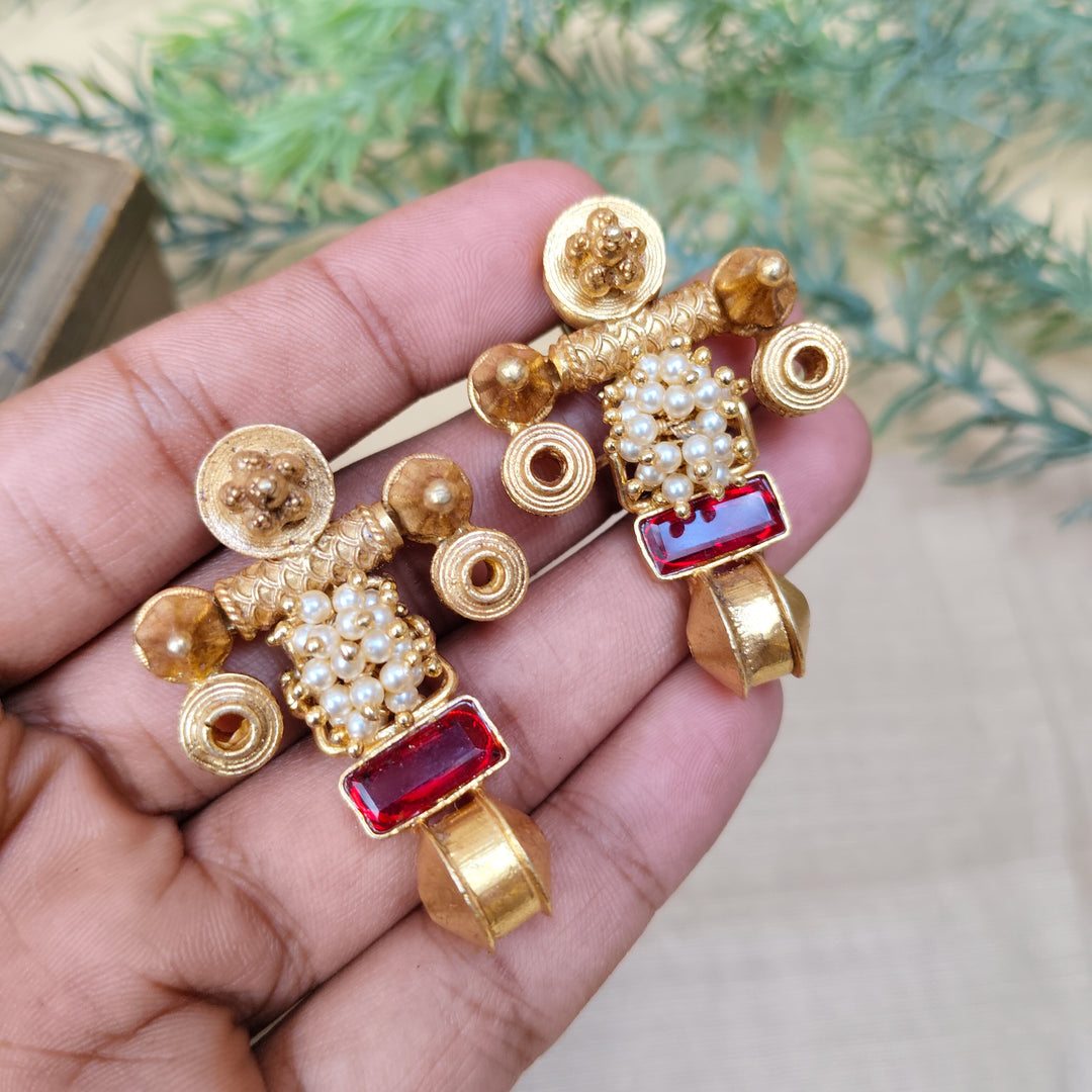 Samyukta Silver Earrings