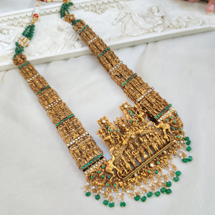 Divya Temple Gajamala Necklace