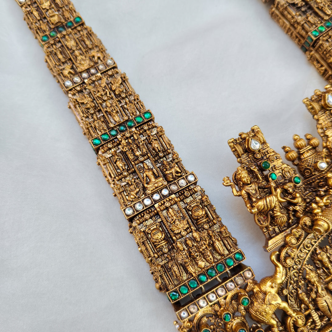 Divya Temple Gajamala Necklace