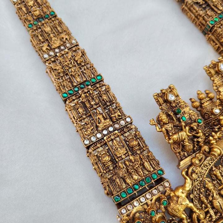 Divya Temple Gajamala Necklace