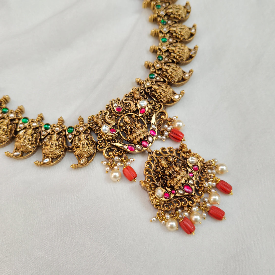 Rudra Lakshmi Temple Necklace
