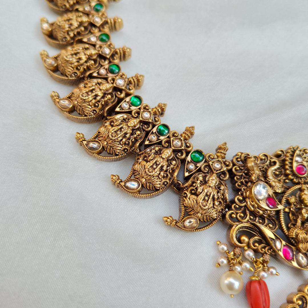 Rudra Lakshmi Temple Necklace