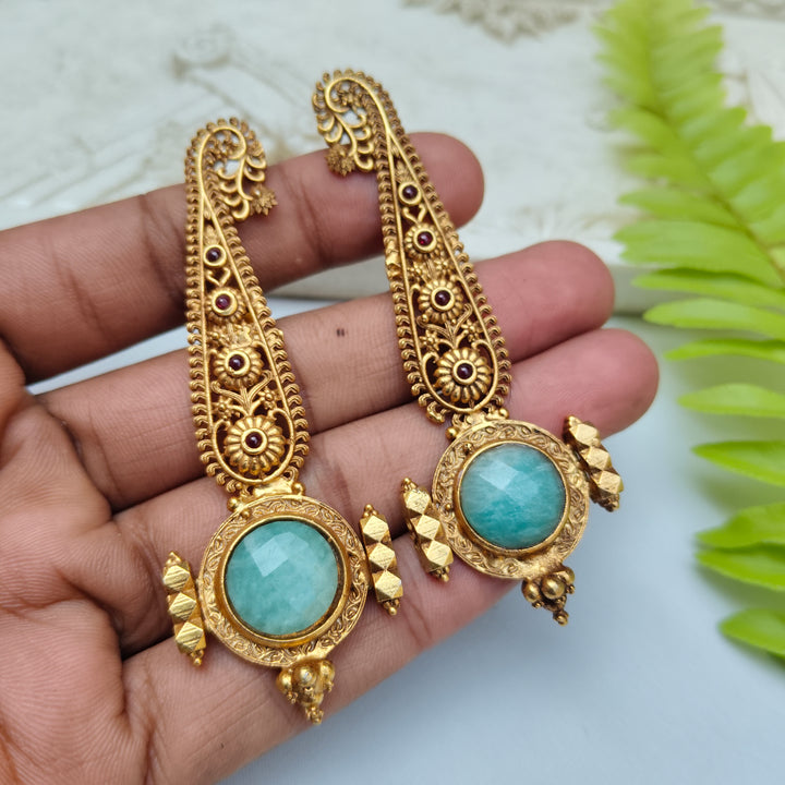 Navriti Silver Earrings