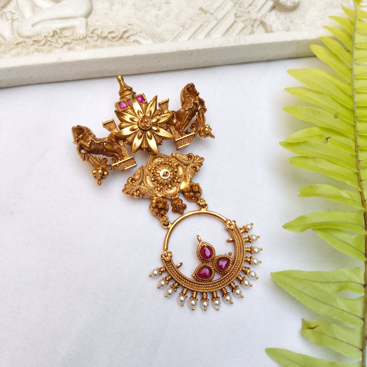 Anvisha Silver Pendent