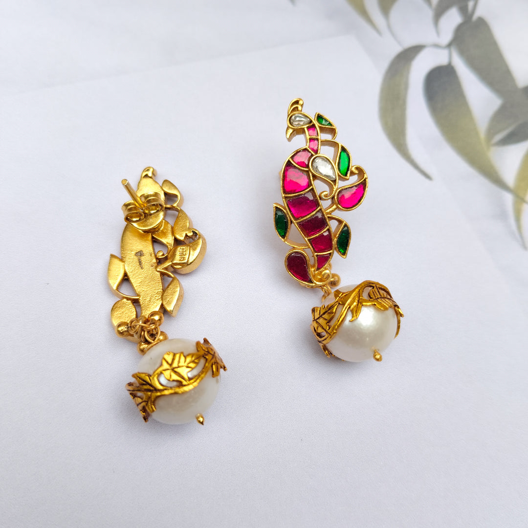 Meera Silver Earrings