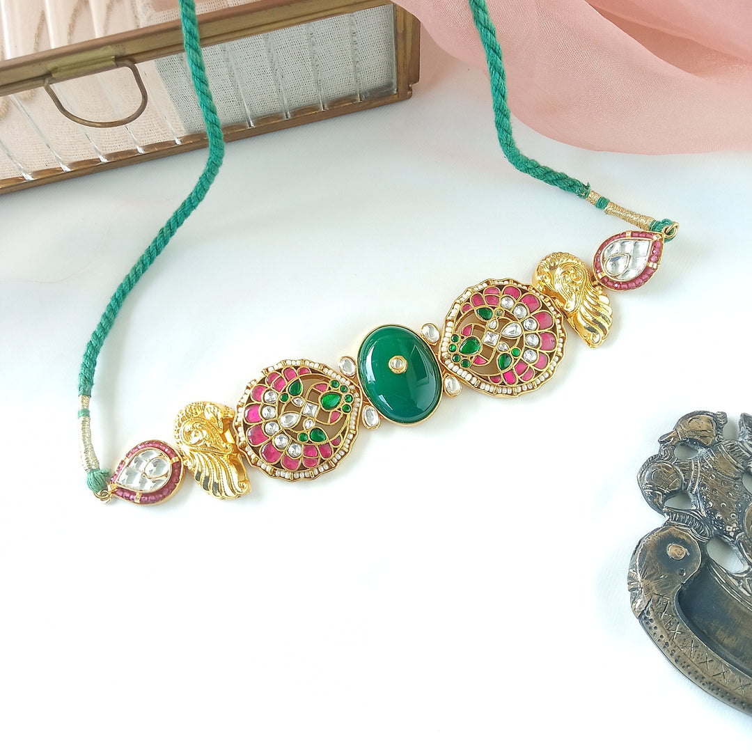 Kajal Brass Necklace