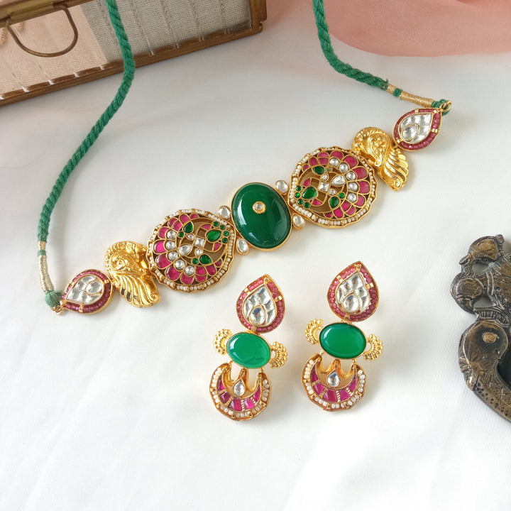 Kajal Brass Necklace