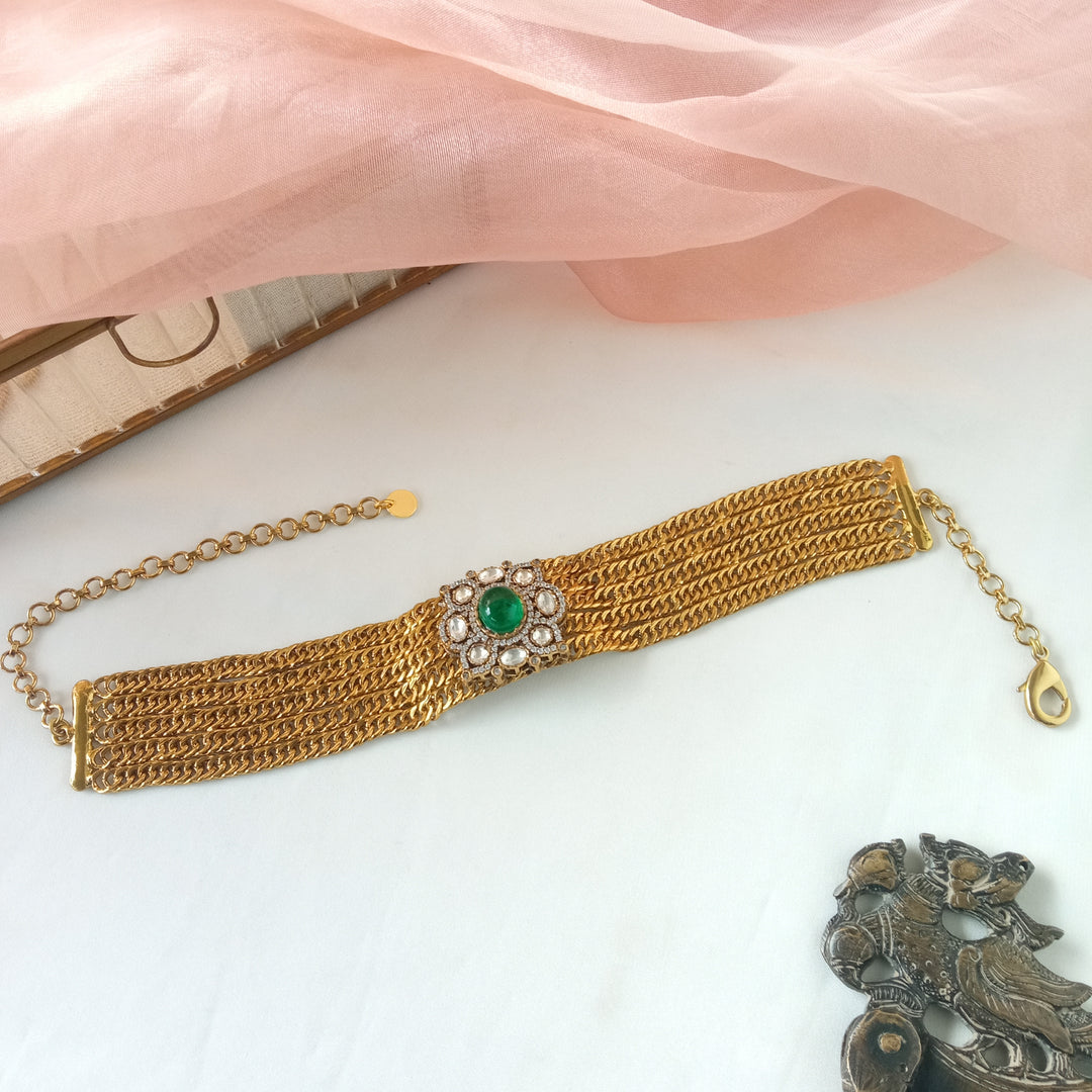 Roop Brass Necklace