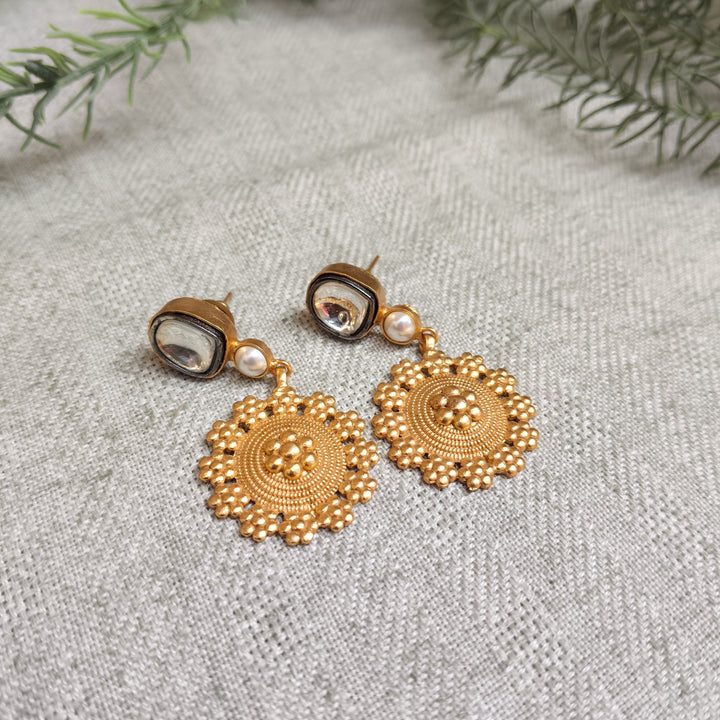 Kavya Brass Necklace Set