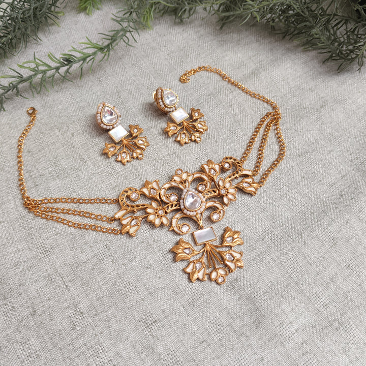 Suhani Brass Necklace