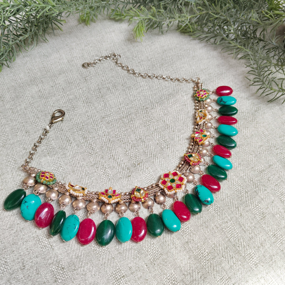 Kajal Brass Necklace