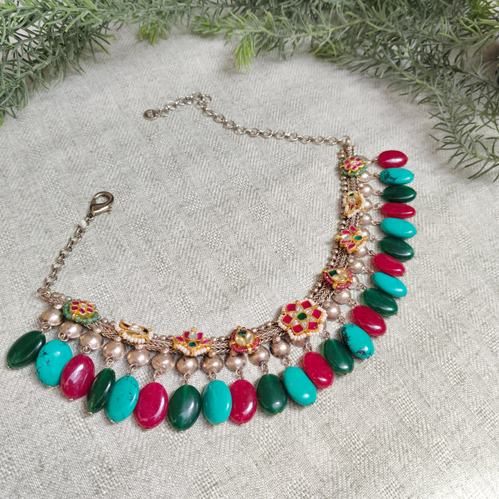 Kajal Brass Necklace