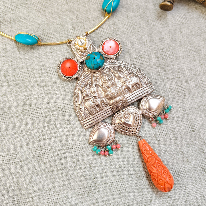 Rajkumari Brass Necklace