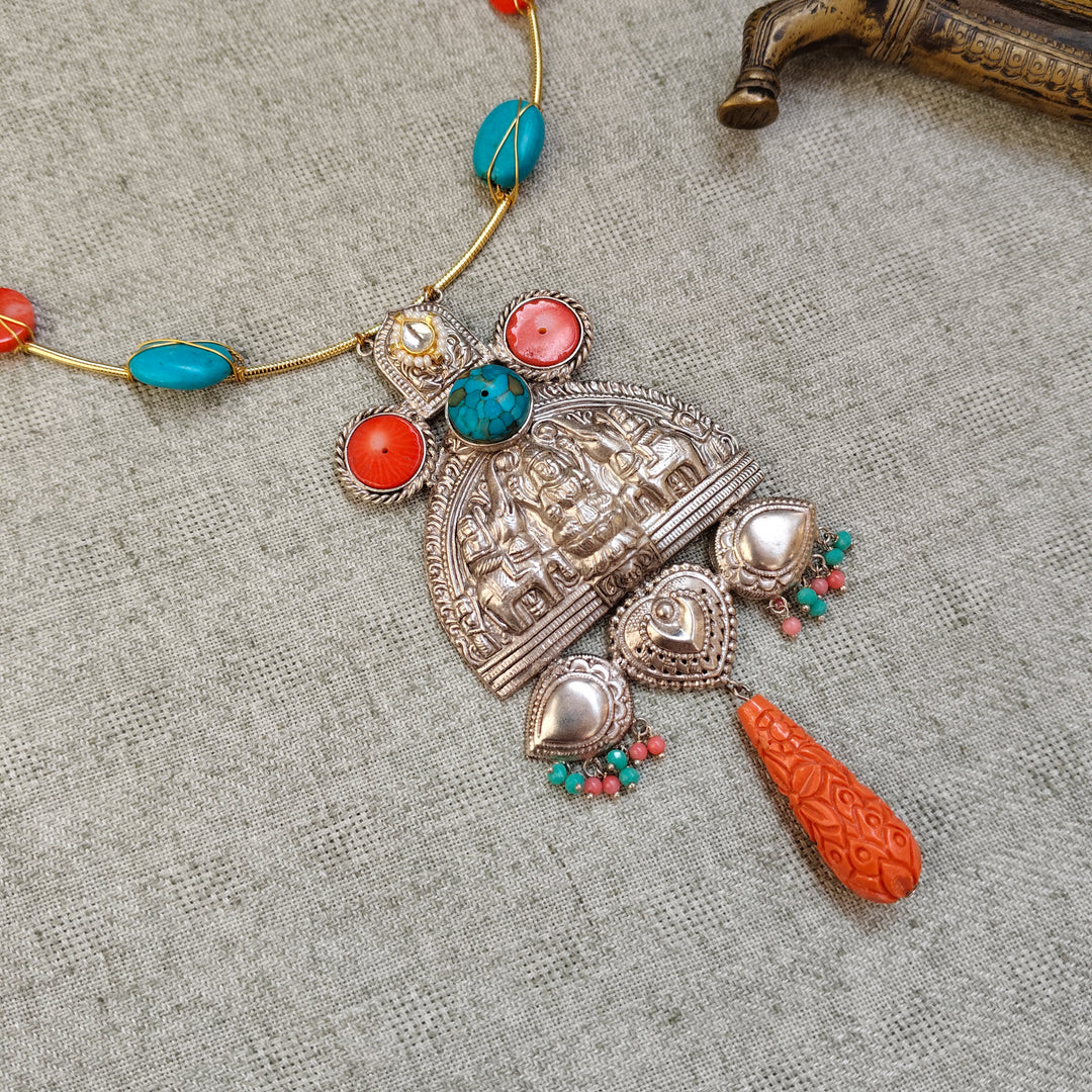 Rajkumari Brass Necklace