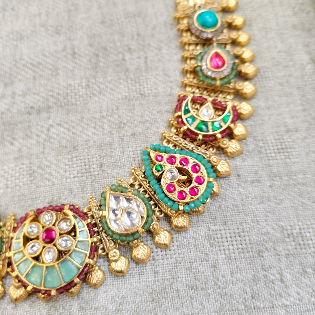 Aarohi Brass Necklace