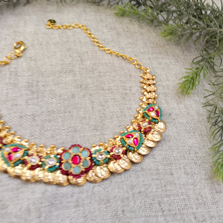 Meera Brass Nrcklace