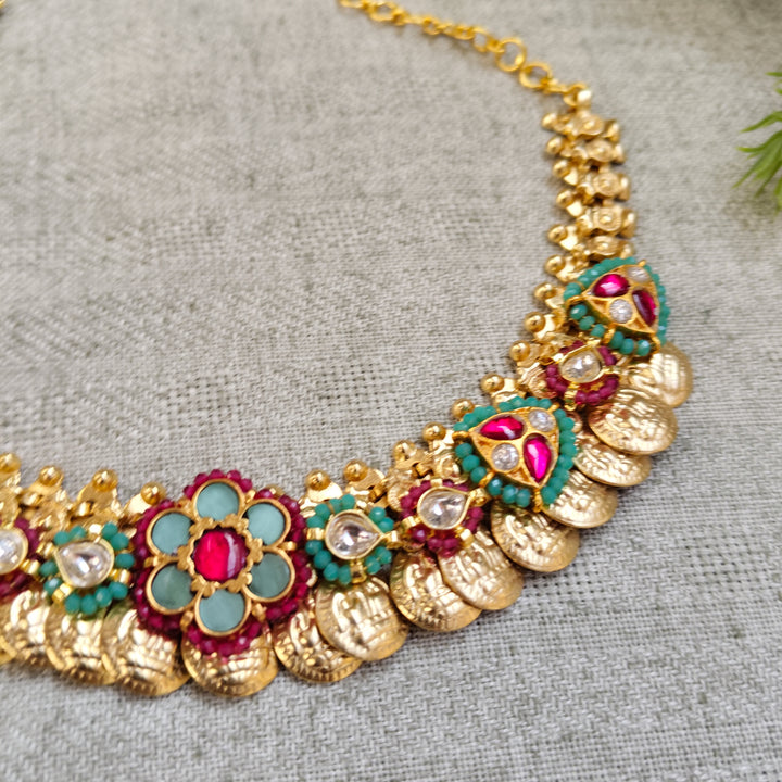 Meera Brass Nrcklace