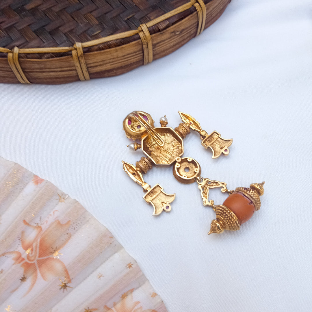 Aaryika Silver Pendent