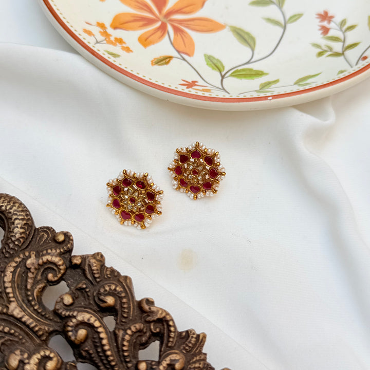 Sitara Silver Earrings