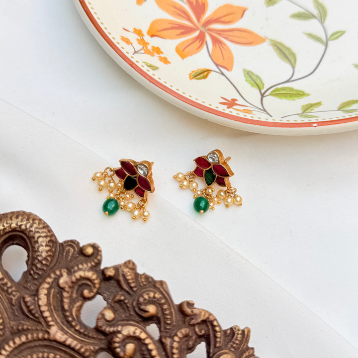 Aarohi Silver Earrings