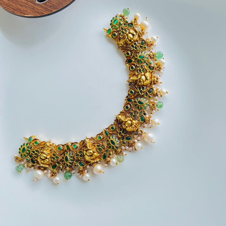 Sitara Shine Silver Necklace