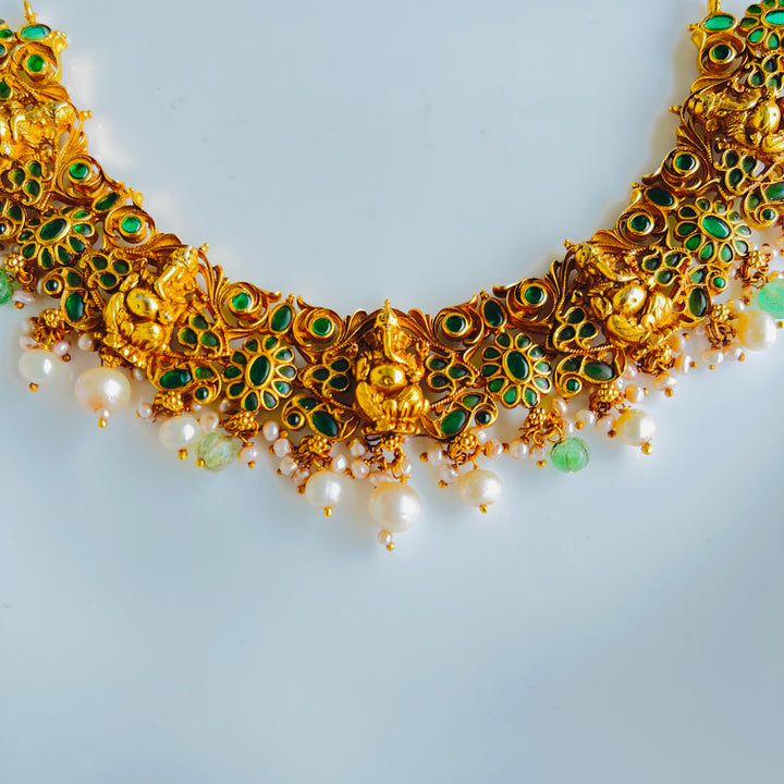 Sitara Shine Silver Necklace