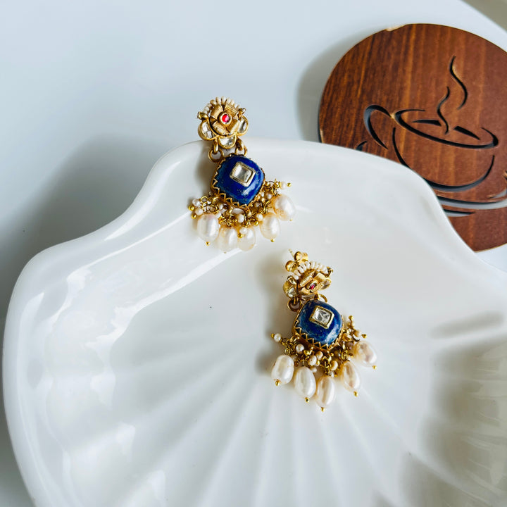 Rajkumari Silver Earrings