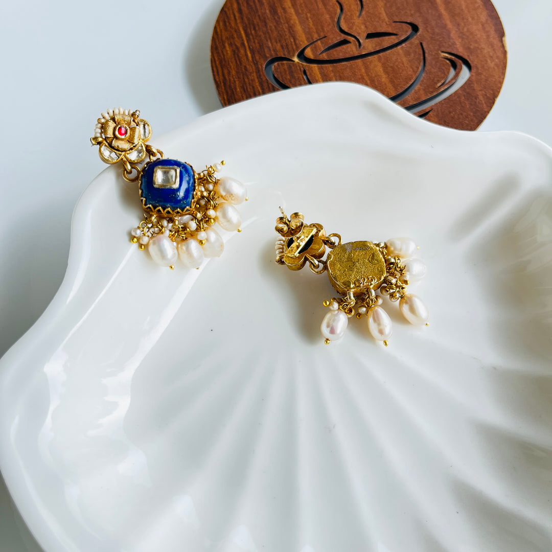 Rajkumari Silver Earrings