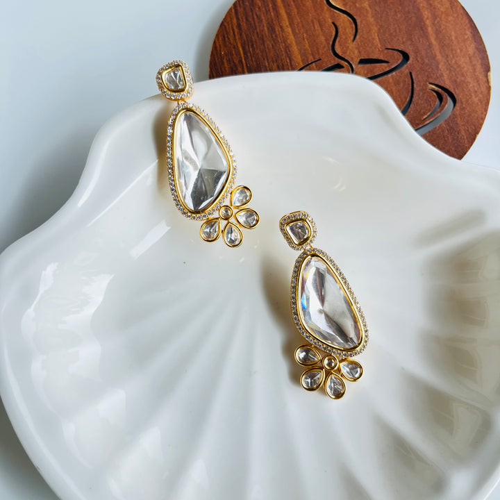 Aishani Silver Earrings